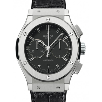 ウブロ レプリカ HUBLOT クラシックフュージョン 521.NX.1170.LR チタニウム クロノグラフ ブラック